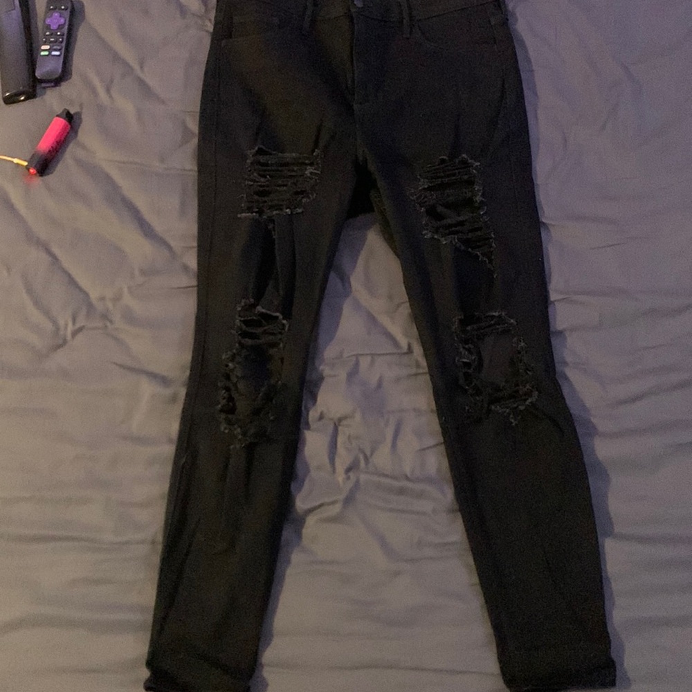 Hollister Black Skinny Jeans